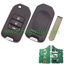 Original For Honda 3 button remote key with 434MHZ with CMIIT2012DJ1852 with 7947 For Honda A chip
