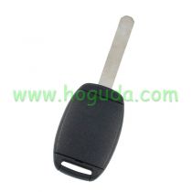 For high quality Honda 3 button remote key blank（no chip groove place) enhanced version