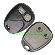 For GM 2 button remote key blank With Battery Place