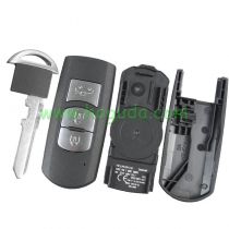 For Mazda 3 button remote key blank without logo