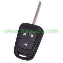 For Opel 3 button remote key shell without logo