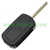 For Landrover 3 button  flip remote key blank without Logo (high quality）(BMW style) 
