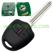 For Mitsubish 2 button remote key with  Right Blade 315MHZ  with ID46 chip