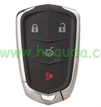 For Cadillac smart keyless4 button remote key with 315mhz FCC ID: HYQ2EB P/N: 13598512