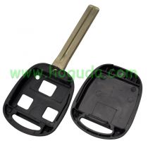 For Lexus 3 button remote key blank with TOY40 blade (long blade-46mm)