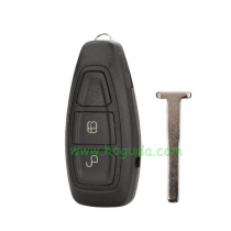 For Ford Focus 2 button remote key shell with 
