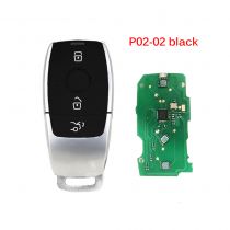 KEYDIY Remote key 4 button P02-02PCB smart key for KD900 URG200 KD-X2
