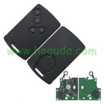 For Original for Renault Megane&Laguna &Scenic Car keyless 4 button Remote key  with PCF7952 Chip and 433.9Mhz Remart: Original PCB (No Logo)（Include PCF7941 chips function）