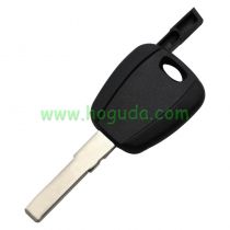For Fiat transponder key blank Without Logo (Black Color, can put TPX chip inside )