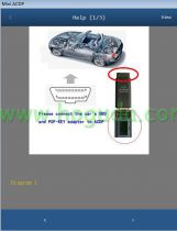 For Yanhua Mini ACDP Module 6  for V-W MQB/MMC Instrument IMMO Mileage Adjustment Newly Add PCF-key Adapter