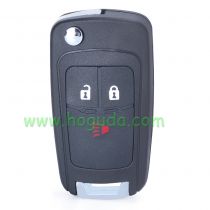 For Original Chevrolet Spark 3 button remote key with 433.92MHz FSK No Chip P/N: GM94543201