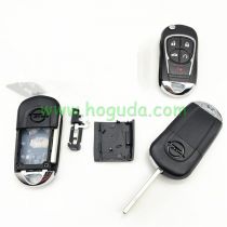 For Opel 4+1 button modified remote key blank