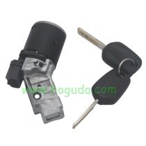 For Peugeot 208 2008 308 3008  IGNITION SWITCH BARREL 3 PINS OE: 9663123380 1608682880 9673257480 9674001080169845