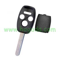 For high quality Honda 3+1 button remote key blank（no chip groove place) enhanced version