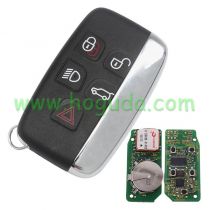 Original For Landrover 4+1 button smart key with 315MHZ with 5EOU40457-AF