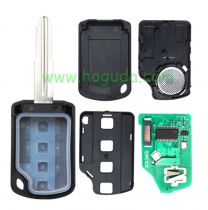 For  Mitsubishi Mirage Outlander ASX 2 button remote key with 433MHz 