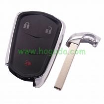 For Cadillac 2+1 button remote key blank