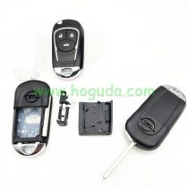 For Opel 3 button modified remote key blank