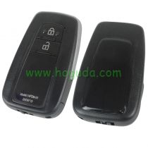 For Toyota 2 button remote key blank can put vvdi toyota smart pcb card