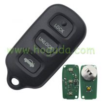 For Toyota 3+1 button remote key with 315mhz  FCC:GQ43VT14T
