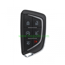 For Cadillac 5+1 button modified remote key blank