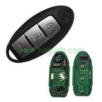 For Nissan 2014 new X-Trail  3 button remote key with 433.92mhz 7945 chip  