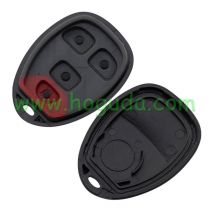 For GM 4 button remote key blank With Battery Place