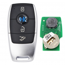 KEYDIY Remote key 3 button ZB11- smart key for KD900 URG200 KD-X2