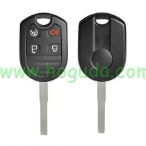 For Ford 4 buton remote key shell with HU101 key blade enhanced version