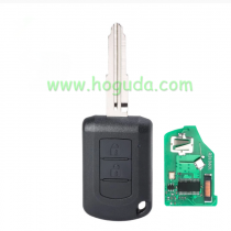 For  Mitsubishi Mirage Outlander ASX 2 button remote key with 433MHz 
