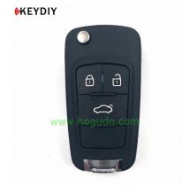 KEYDIY Remote key 3 button B18-3  remote key  or KD900 URG200 KDX2 KD MAX to produce any model remote