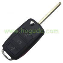 Modified  For Honda 7th generation--can be use in Accord,Odessey,City and so on  3+1 button remote key with 315mhz VW style flip remote 