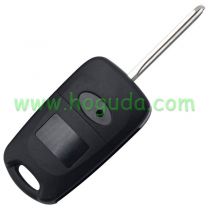 For KIA 3 button flip remote key blank with Left Blade