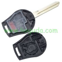 For Nissan 2+1 button remote key blank