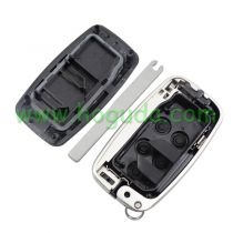 For Range rover 5 button remote key blank with key blade