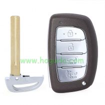 For Hyundai Sonata 4 button smart remote car key with 8A chip 433mhz  FCC ID: CQOFD00120 P/N: 95440-C1500 / 95440-C2500