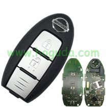 For Nissan 2 button remote key with 315mhz （for after 2016 car）used for murano pcb numer is A2c32301600 continental:S180144303  CMIIT ID:2012DJ6167