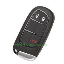 For Chrysler Dodge Ram 2+1  button smart Remote Car Key with 433Mhz PCF7945 ID46 Chip FCCID:GQ4-54T