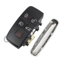 For Landrover 4+1 button smart key with Keyless Go with ID49 chip and 433Mhz (No Logo) can change ID