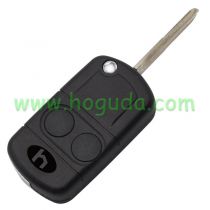 For Landrover 2 button remote key flip blank (Can put chip inside)
