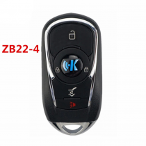 KEYDIY Remote key 3 button ZB22- 4 button smart key for KD900 URG200 KD-X2