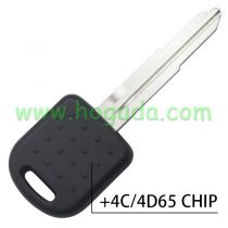 For Suzuki transponder key with left blade with 4C chip