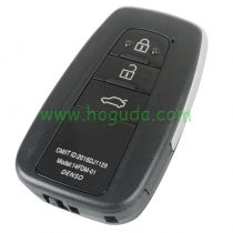 For Toyota 3 button remote key blank can put vvdi toyota smart pcb card