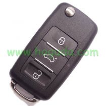 For VW  Remote key blank used for KeyDIY/ VVDI
