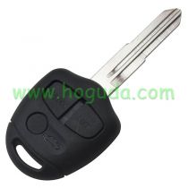 For Mitsubish Outlander 3 button remote key blank with Right Blade
