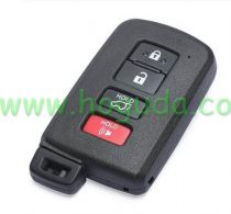 For Toyota 4 Button FSK 433MHz P1=88 Smart Card Remote PCB Board / Board 0020  8A CHIP  P4[00 00 88 88]
