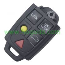 For Volvo 5 button  remote key shell
