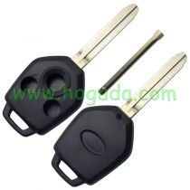 For Subaru 3 button remote key blank with Toy43 Blade