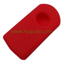 For Mazda 3 button Silicone case（red）