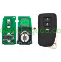 For Lonsdor 8A Universal Smart Car Key for Toyota Lexus 3 button Universal Smart Key for K518 and KH100，support board numbers:0020/3770/6601/0111/2110/5290/0031/0310/0182/7930/A433/F433/F43口/0780/0140